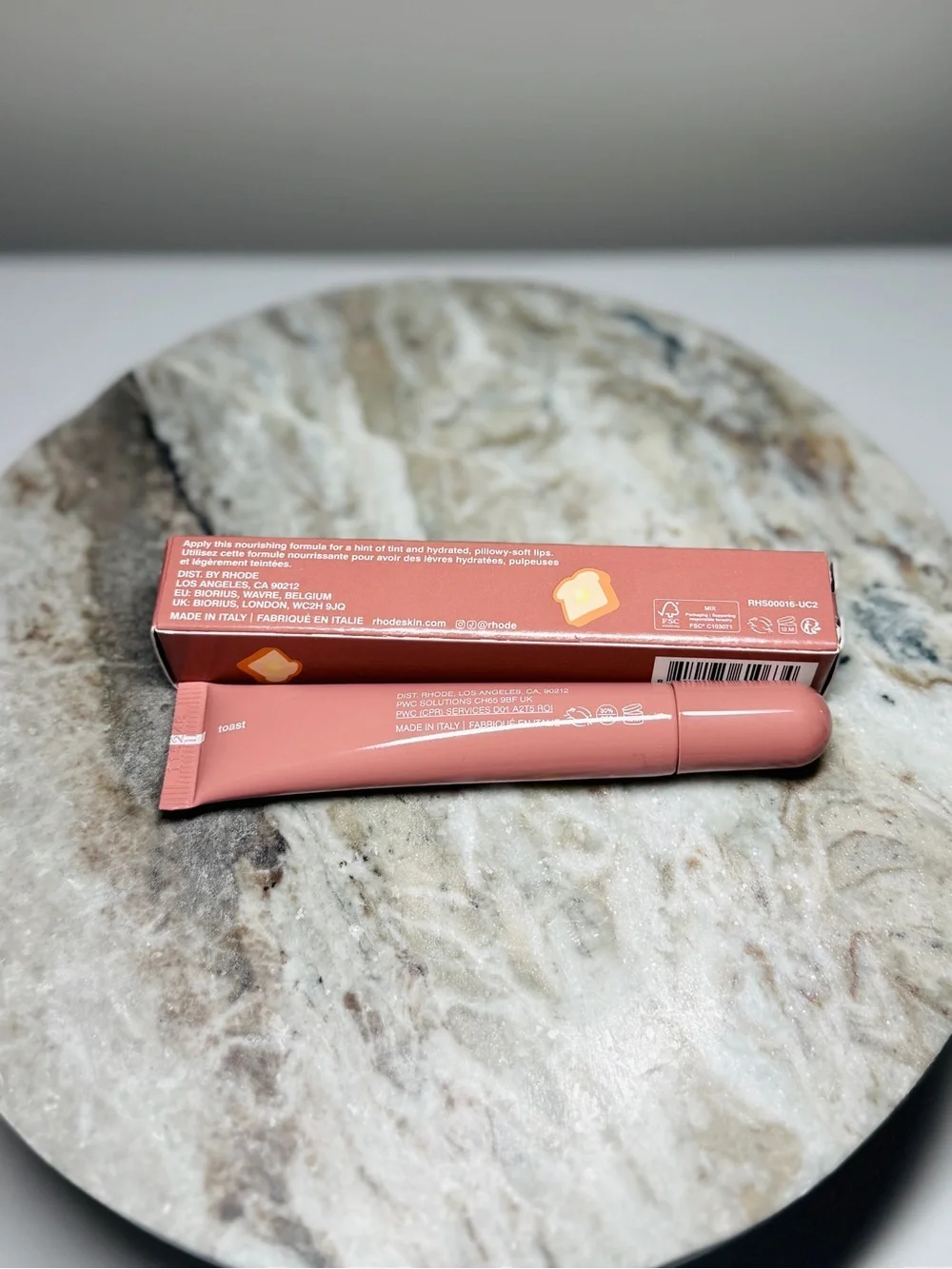 Rhode Scented Peptide Lip Tints - Toast & Espresso
